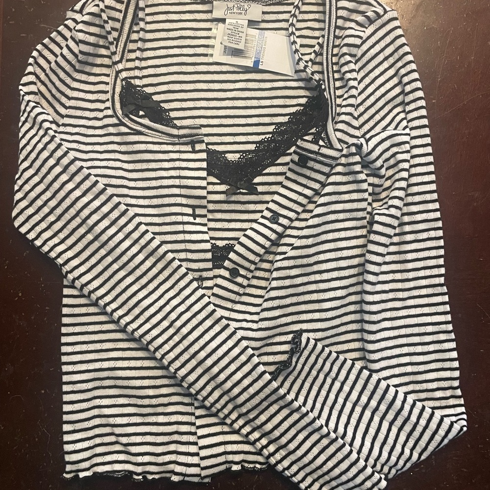 Junior’s Cardigan and Tank Set